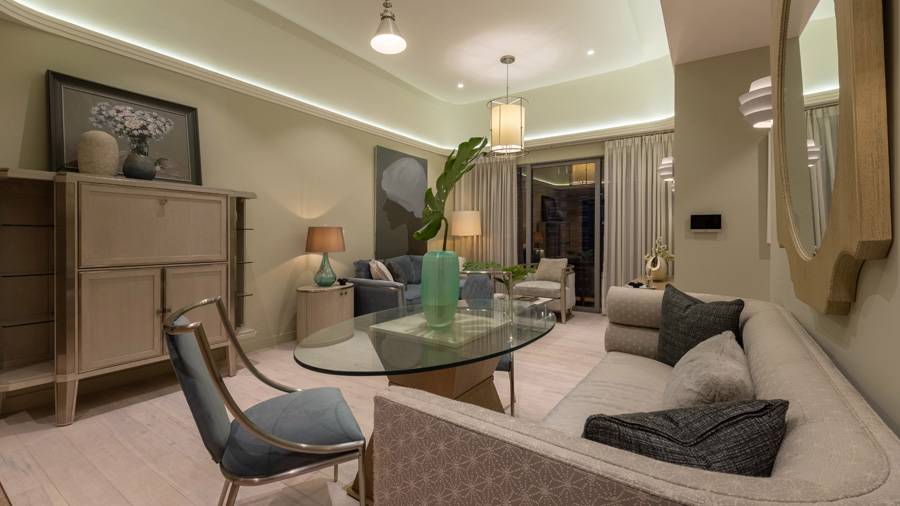 Celesta Rise 3PN trở nên khác biệt với nội thất và ánh sáng hoàn thiện bởi CDC.