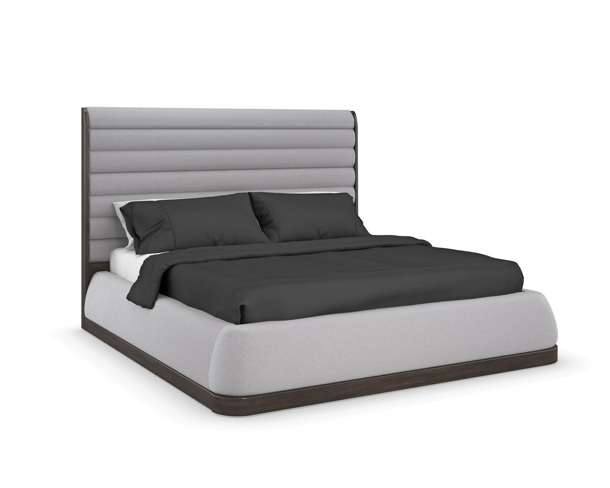La Moda Uph Panel Bed - King