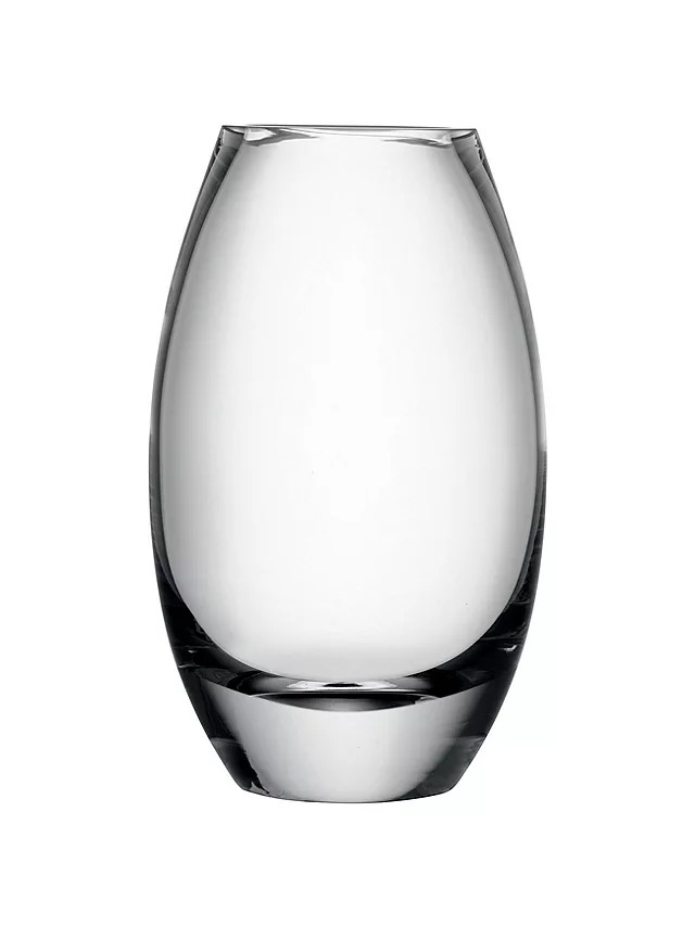 Verona Vase H30cm Clear