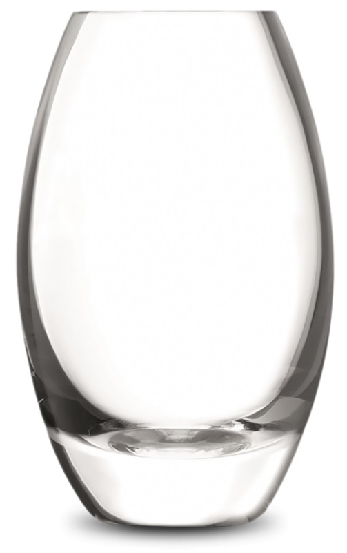 Verona Vase H17.5cm Clear