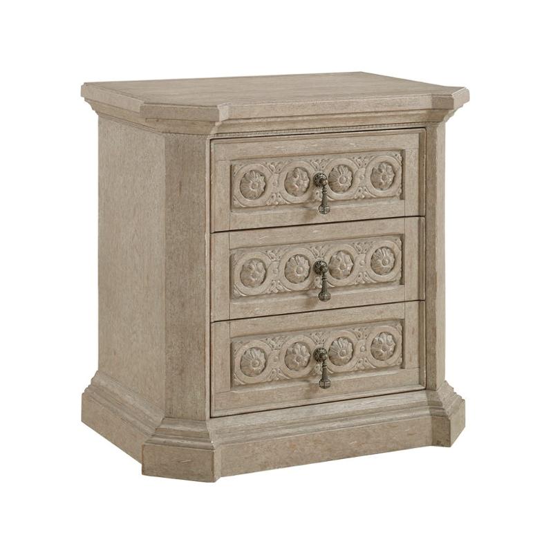 ARCH SALVAGE - BEDSIDE CHEST - PARCH