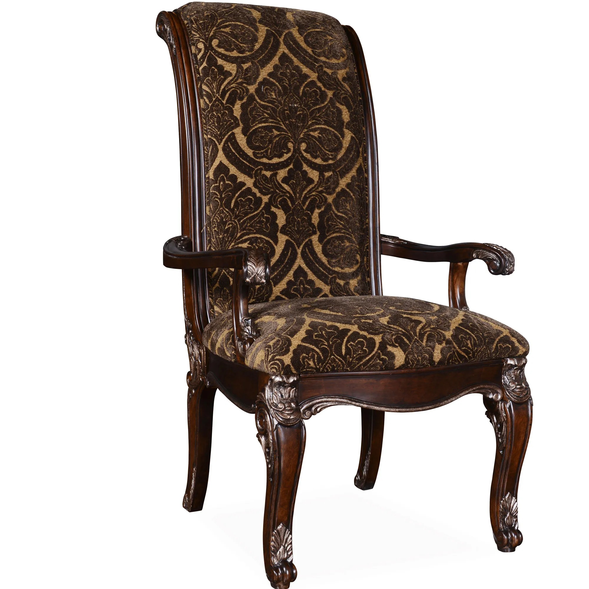 GABLES - UPH. BACK ARM CHAIR