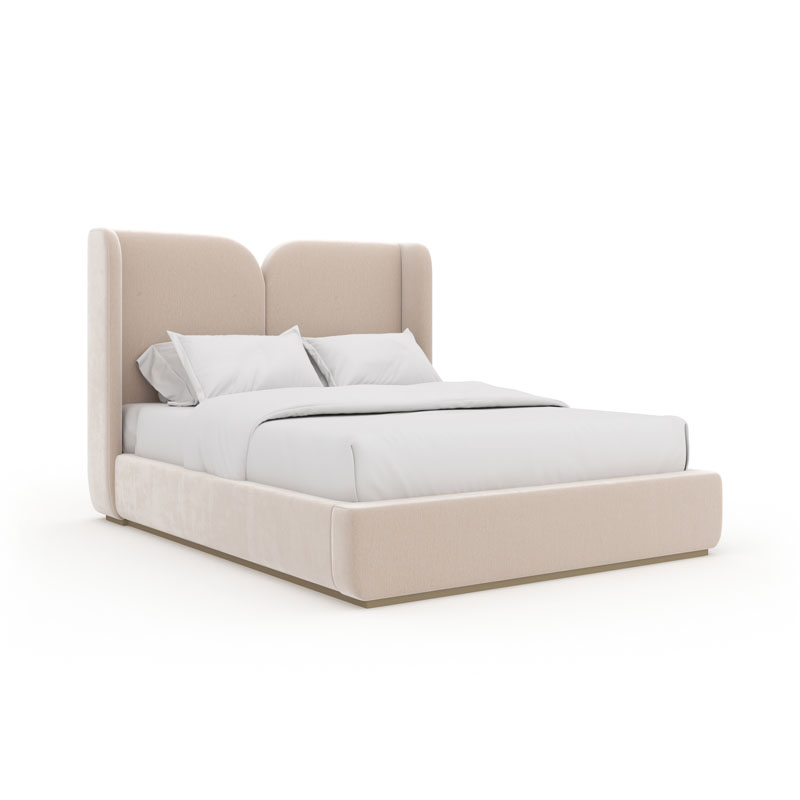 OBLIQUE QUEEN BED