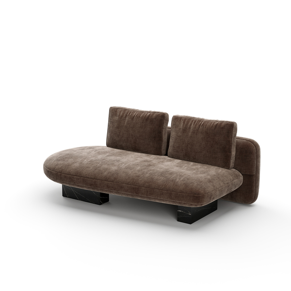 Overlap Raf Armless Bumper Dk Taupe