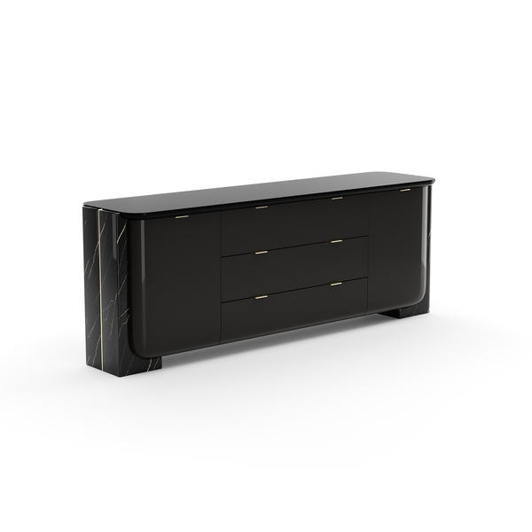 Overlap Sideboard Dark