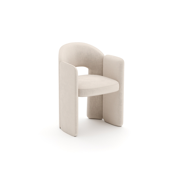 Overlap Arm Dining Chair
