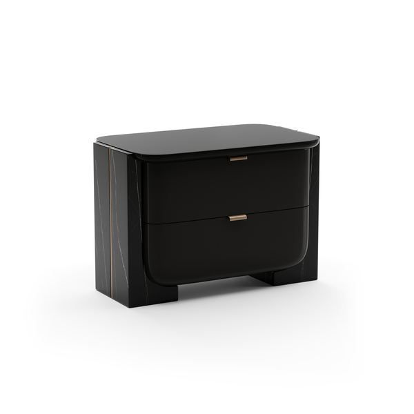 Overlap Large Nightstand Dark