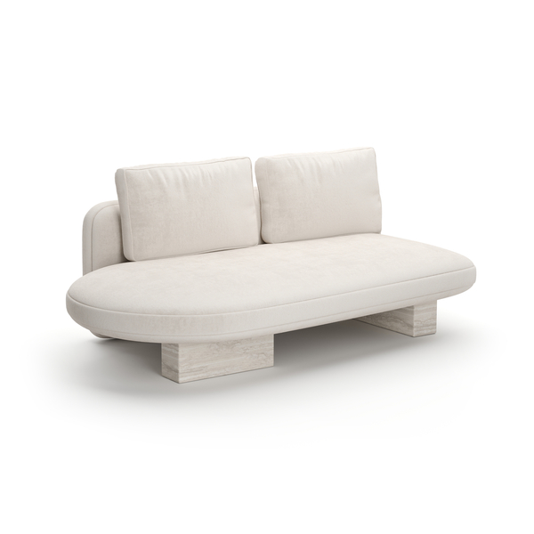 Overlap Raf Armless Bumper Ecru