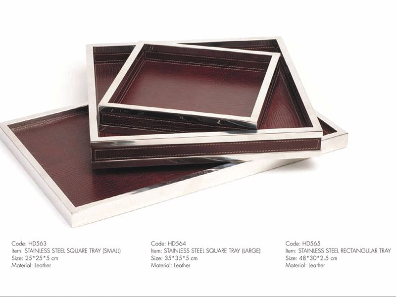 STAINLESS STEEL RECESS TRAY (LARGE)