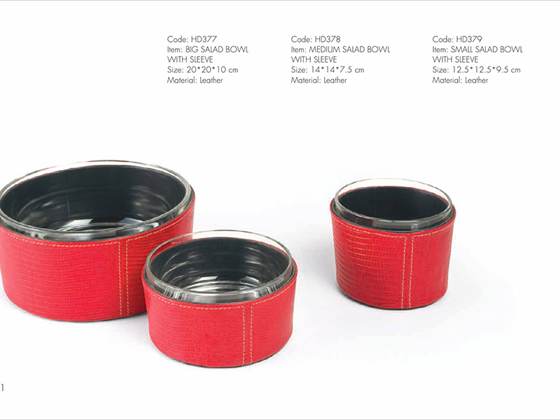 SMALL  SALAD BOWL W/SLEEVE