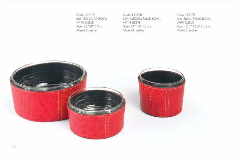 SMALL  SALAD BOWL W/SLEEVE