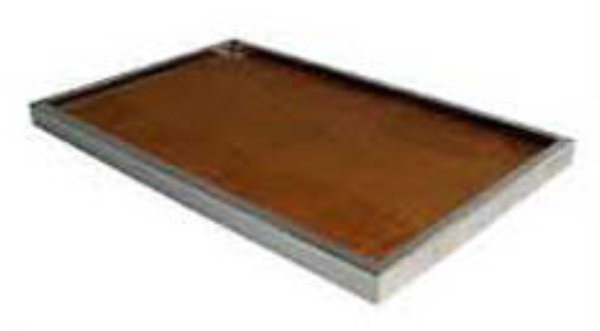 STAINLESS STEEL RECTANGULAR TRAY
