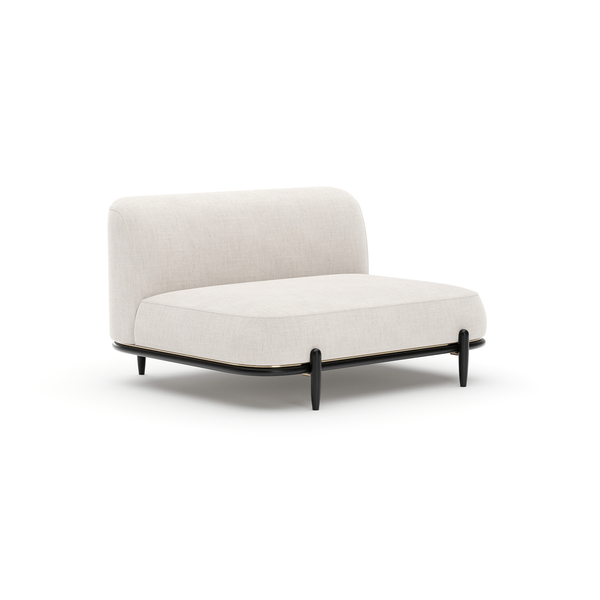 Madera Armless Chair - Oatmeal